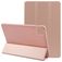 Mobigear Tri-Fold Gel Coque iPad Pro 11 Pouces (2024) Etui en TPU,Similicuir - Rose doré