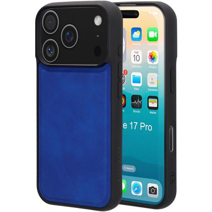 Mobiparts Classic iPhone 17 Pro MagSafe Plastique rigide Coque arrière - Sapphire Blue