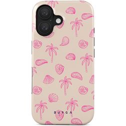 Burga Tough Coque iPhone 16 Coque arrière Rigide Anti-Chocs - Beach Please