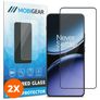 Mobigear Premium OnePlus Nord 4 Verre trempé Protection d'écran - Compatible coque (Lot de 2)
