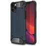 Mobigear Outdoor iPhone 12 Pro Plastique rigide Coque arrière Antichoc - Bleu foncé