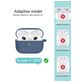 Mobigear Classic Coque Apple AirPods 3 Coque en Silicone Souple - Bleu