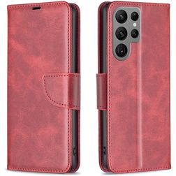 Mobigear Excellent Housse Samsung Galaxy S25 Ultra Etui Porte-Monnaie - Rouge