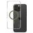 CARE by PanzerGlass Flagship Coque iPhone 16 Pro Max MagSafe Coque arrière Rigide - Transparent / Vert