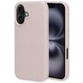 Mobiparts Coque iPhone 16 Coque arrière en Silicone - Soft Salmon