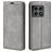 Mobigear Retro Slim OnePlus 10 Pro Étui Portefeuille - Gris