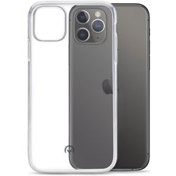 Mobilize Gelly Coque Transparente iPhone 11 Pro Coque arrière en TPU Souple - Transparent
