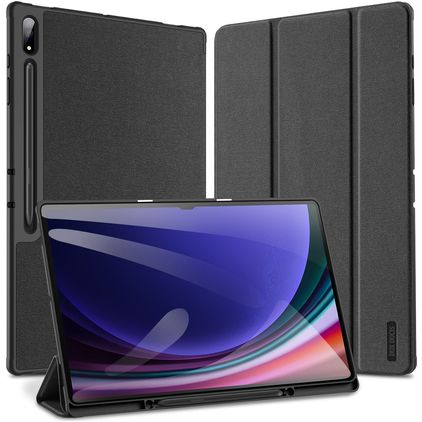 Mobigear Domo Coque Samsung Galaxy Tab S10 Ultra Etui + Porte-crayon - Noir