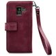 Mobilize Gelly Zipper Samsung Galaxy A6 (2018) Détachable 2in1 Pochette - Bordeaux