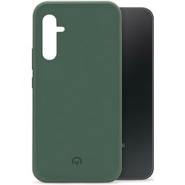 Mobilize Rubber Gelly Coque Samsung Galaxy A34 Coque arrière en TPU Souple - Matt Green