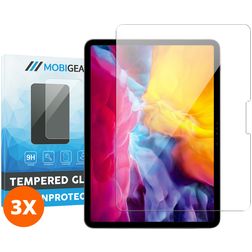 Mobigear iPad Pro 13 Pouces (2024) Verre trempé Protection d'écran - Compatible Coque (Lot de 3)