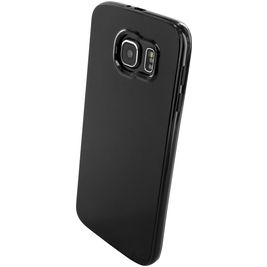 Mobiparts Classic Coque Samsung Galaxy S6 Coque arrière en TPU Souple - Noir