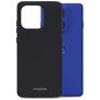 Mobilize Rubber Gelly Coque Motorola Edge 60 Pro Coque arrière en TPU Souple - Noir