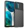 Mobigear Groove Coque Motorola Moto G42 Coque arrière en TPU Souple - Noir