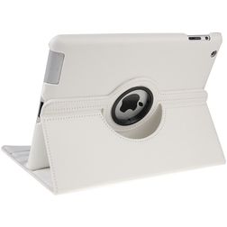 Mobigear DuoStand Coque iPad 4 (2012) Etui Rotatif - Blanc