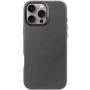 Decoded Coque iPhone 16 Pro Max MagSafe Coque arrière en Cuir Véritable - Noir