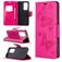 Mobigear Butterfly Housse Huawei P40 Pro Etui Porte-Monnaie - Magenta