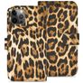 My Style Flex Wallet Housse iPhone 12 Pro Etui Porte-Monnaie - Wild Leopard