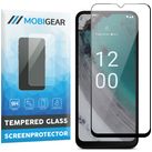 Mobigear Premium Nokia C32 Verre trempé Protection d'écran - Compatible Coque - Noir
