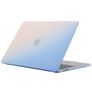 Mobigear Rainbow Matte MacBook Pro 13 Pouces (2016-2023) Coque - Bleu - Model A1706 / A1708 / A1989 / A2159 / A2289 / A2251 / A2338