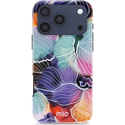 MIO Coque iPhone 18 Pro MagSafe Coque arrière Rigide - Flowers