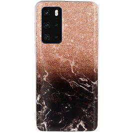Mobigear Marble Coque Huawei P40 Coque arrière en TPU Souple