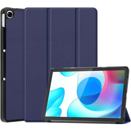 Mobigear Tri-Fold Coque Realme Pad 10.4 (2021) Etui - Dark Blue