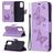 Mobigear Butterfly Housse POCO M3 Etui Porte-Monnaie - Violet