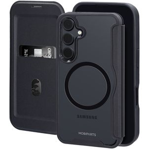 Mobiparts Shield Line Housse Samsung Galaxy S25 MagSafe Etui - Noir