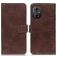 Mobigear Croco Housse POCO M5 Etui Porte-Monnaie - Marron