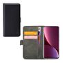 Mobilize Classic Gelly Wallet Housse Xiaomi 12 Pro Etui Porte-Monnaie - Noir