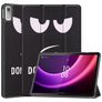 Mobigear Tri-Fold Coque Lenovo Tab P11 Gen 2 Etui - Do Not Touch
