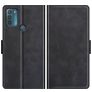 Mobigear Slim Magnet Housse Motorola Moto G50 Etui Porte-Monnaie - Noir