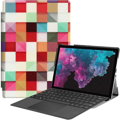 Mobigear Design Microsoft Surface Pro 7 Étui - Mosaïque