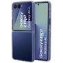 Mobiparts Hardcover Coque Transparente Samsung Galaxy Z Flip 7 Coque arrière Rigide - Transparent