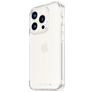 PanzerGlass D30 Coque Transparente iPhone 15 Pro Coque arrière Rigide Anti-Chocs - Transparent