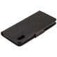 Mobigear Flowers Housse iPhone XR Etui Porte-Monnaie - Noir