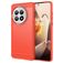 Mobigear Brushed Slim Coque OnePlus 13 Coque arrière en TPU Souple - Rouge