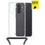 My Style Loop Transparente Samsung Galaxy A37 Coque avec cordon en TPU Souple - Loop