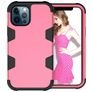 Mobigear Ultra Tough Coque iPhone 12 Pro Max Coque arrière Rigide Anti-Chocs - Magenta