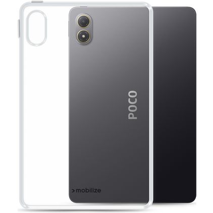 Mobilize Gelly Case Coque POCO Pad M1 Coque arrière en en TPU Souple - Transparent
