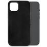 Mobilize Premium iPhone 15 Plus MagSafe Cuir véritable Coque arrière - Noir