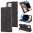 Mobigear Wallet Housse iPhone 14 Pro Max Etui Porte-Monnaie - Noir