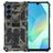 Mobigear Armor Stand Coque Samsung Galaxy A16 Coque arrière Rigide Anti-Chocs avec Support Amovible - Vert