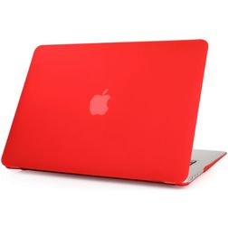 Mobigear Matte MacBook Air 13 Pouces (2010-2019) Coque - Rouge - Model A1369 / A1466