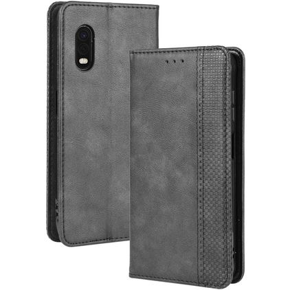 Mobigear Sensation Housse Samsung Galaxy Xcover Pro Etui Porte-Monnaie - Noir