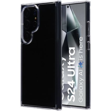 Mobiparts Classic Coque Transparente Samsung Galaxy S24 Ultra Coque arrière Rigide - Transparent