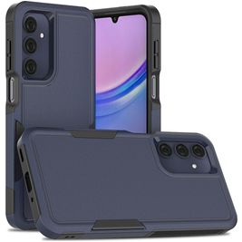 Mobigear Heavy Armor Coque Samsung Galaxy A16 Coque arrière Rigide Anti-Chocs - Dark Blue