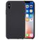 Mobigear Rubber Touch Coque iPhone XS Coque arrière en Silicone - Gris