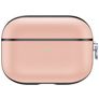 Valenta Snap Coque Cuir véritable pour Apple AirPods Pro 1 - Rose
